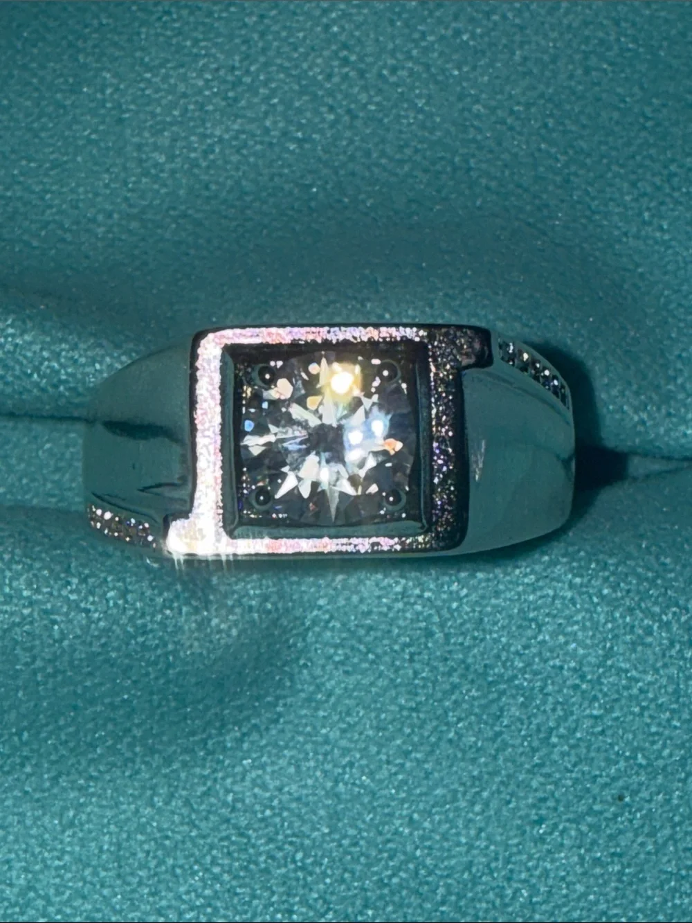 Moissanite elegant 925